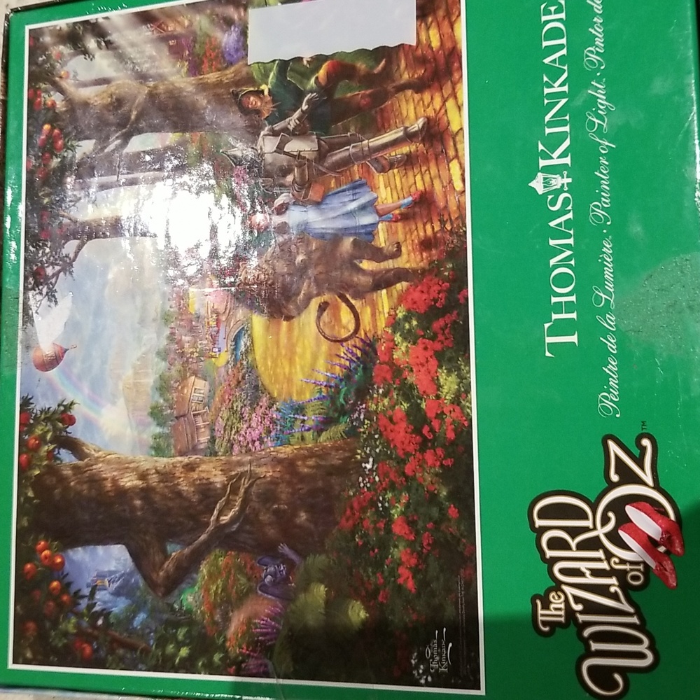 Thomas Kincade Wizard of Oz 1000pc puzzle - Picture 2 of 2